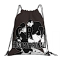 Miniatyrbilde 1 av 5: Cristiano Ronaldo Cr7 Ryggsekk Bærbar Snøring Bag Lomme Gym Bag 23 23 One Size
