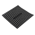 Miniatyrbilde 2 av 5: 3D-skrivertilbehør, giftfri, varm sengplattformklistremerke, svart, 220 x 220 x 0,5 mm