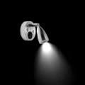 Miniatyrbillede 4 af 5: Dc12v 24v Rv Båd LED Læselampe Fleksibel Væglampe til Soveværelse Dekoration RV Lamper med USB Opladning Po Warm White C-Silver