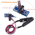 Miniatyrbild 4 av 5: CH341a USB-programmer Eeprom Bios Flasher Programmerbara logikkretsar med Sop8 Flash Clip Lämplig för 24/25-serie Chip