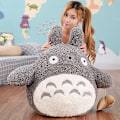 Miniatyrbillede 1 af 5: 20-70cm kæmpe plys Totoro legetøj tegnefilm Tonari No Totoro plys pude dejlige udstoppede dukker til børn piger fødselsdagsgaver 40 cm