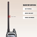 Pikkukuva 2 / 5: Kaksisuuntainen radio VHF-antenni 136-174MHZ ICOM IC-F3 F11 F14 F15 F16 F33 F34 F70