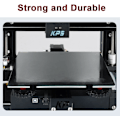 Miniatyrbillede 3 af 5: 4 stk. justerbare 3D-printer glasclips til End 3 Pro