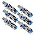 Miniatyrbillede 1 af 5: 6 stk. USB Buck Boost Converter 3.5v-12v til 1.2v-24v DC-dc Step Up Strømforsyning Modul Spændingsregulering