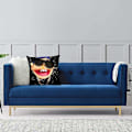 Miniatyrbilde 5 av 5: Myk og behagelig 18 x 18 tommers trekk Sml Jeffy mønster Hjemmedekorasjoner Putetrekk Kvadratisk putetrekk for sofa