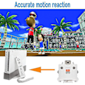 Miniatyrbild 2 av 5: Motion Plus Adapter Sensor för Wii Remote Controller, Motion Plus Adapter Accelerator Ersättning för Wii Motion Plus Adapter White