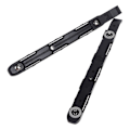 Miniatyrbillede 4 af 5: 4 Pak Chassis Hard Drive Monterings Skinner Chassis Hard Drive Skinner til 3,5\" Harddisk Beslag, Sort Black