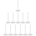 Miniatyrbilde 2 av 2: 36 stk praktisk dukkestativ Transparent displaystativ Plastoppbevaringsbrakett 10X21CM 10X21CM