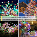 Miniatyrbild 5 av 5: Batteridrivna LED-ljusslingor, Sanniu 1-pack Mini Batter Flerfärgad Multicolored 3m/9.8ft