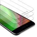 Miniatyrbild 1 av 4: Cadorabo 3x skyddsglas för Apple iPhone 7 / 7S / 8 / SE 2020 i HÖGT TRANSPARENT härdat skärmskyddsglas
