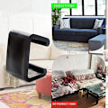 Miniatyrbilde 2 av 5: Kampanjesalg, 10 stk. Patio Møbelklips, Vikkerklips, Patio Sofa Klips, Hage Vikker Rattan 5,25 cm