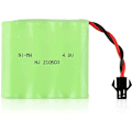Miniatyrbilde 3 av 4: 4,8V Ni-MH 1200mAh oppladbar batteri for bilfjernkontroll + USB-lader