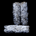 Miniatyrbillede 3 af 5: Aroma Leaf Bundle Salvie Smudge Sticks Meditation Duft Smudging Ritualer Røg Værktøjer Hjem Rengøring Røgelse