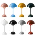 Dæmpbar Trådløs Bordlampe, 3-vejs Touch & Trådløs Læselampe Black