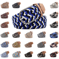 Miniatyrbilde 1 av 4: Belte i lerret med 23 mønstre, størrelse W26-W36, elastisk og justerbar lengde: 16 Dark blue / red / white multicolored