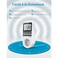 Miniatyrbild 2 av 5: Digital programmerbar uttag Veckovis digital timer, LCD-display, energibesparande (1-pack)