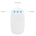 Miniatyrbilde 2 av 5: Apple Magic Mouse: Trådløs, Bluetooth, Oppladbar. Multi-Touch Overflate Tynn Magic Mouse Slank Oppladbar Trådløs - Hvit