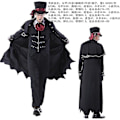 Miniatyrbillede 1 af 4: Hurtig levering ægte skud Halloween vampyr kostume par død kjole dæmon dragt karakter tøj stil 1 Style 1 Average size