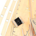 Miniatyrbild 4 av 5: 1:100 Halcon Trä Seglingsskepp Modell DIY Kit Fartyg Montering Dekoration Present