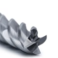 Miniatyrbillede 3 af 5: 45° CNC Wolframcarbid Legering Stål Karbid Endefræs 4 Fløjter