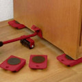 Miniatyrbild 3 av 5: Möbellyftar Enkla att flytta-Sliders 5Pack-Mover Set för kylskåp Justerbar höjd-Maximal belastningsvikt 200kg 0.94 Five piece set