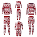 Miniatyrbild 5 av 6: Julklappspyjamas set Familjematchande kläder Sovkläder re red kids 5t