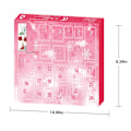 Miniatyrbilde 3 av 5: Smykke Adventskalender 2023 Juletellerkalender med Armbånd Halskje Ring Ørepynt for Kone Jente 24 Dagers Feriegave style 2