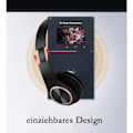Miniatyrbilde 4 av 5: Bluetooth over-ear hodetelefoner, svart, for iPhone/ipad/Android/Laptops