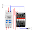 Miniatyrbild 8 av 8: Veckotimerbrytare 12V DC 16A LCD-display med nedräkningsfunktion Avtagbart batteri