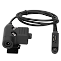 Pikkukuva 4 / 8: Walkie Talkie -kaula- ja mikrofonikuuloke Baofeng UV9R/BF9700/BFA58 -malleille