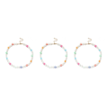 Pikkukuva 2 / 5: 1/2/3/5 helmen kaulakoru helmillä choker säädettävä ketju boho tyyppi 1 Type 1 3PCS