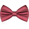 Miniatyrbilde 1 av 7: Slips for menn, Klassisk ensfarget slips for menn, Satengslips, Justerbart formelt slips for fest, bryllup[qb] maroon red