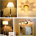 Miniatyrbillede 5 af 5: Dæmpbar G9 LED-pære, 4W svarende til 40W halogen, 480 LM, varm hvid 3000K, standard G9-sokkel, 360° rotationsvinkel med 6-pakning