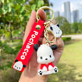 Pikkukuva 1 / 8: Kawaii Sanrio Avaimenperä ja Piirretty Pochacco Nuken Ripustus Auton Avaimelle - Varastossa Ed