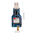 Miniatyrbillede 4 af 5: USB til GSM-modul, Quad-Band GSM/GPRS SIM800C SIM800-modul med trådløs Bluetooth-kompatibel 2,4 GHz-antenne