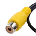 Miniatyrbild 4 av 5: Fakra Bak AV-IN Kameravideoanslutning RCA-kabel Parkeringsadapter - Fakra till RCA Videokabeladapter