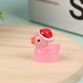 Miniatyrbillede 1 af 8: 1 stk Mini Lysende Harpiks Ænder Gløder I Mørket Miniature Dekoration Rose edited