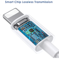 Miniatyrbilde 5 av 5: Lightning til 3,5 mm hodetelefonkontakt-adapter, adapter for iPhone-hodetelefoner, kompatibel med iPhone 14 13 12 11 XR XS Max X 8 7 6, støtter alle iOS