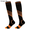 Miniatyrbilde 1 av 10: Kompresjonsstrømper Elastiske strømper ORANGE L/XL L/XL oransje orange L/XL-L/XL
