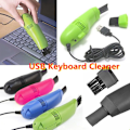 Miniatyrbillede 4 af 5: Mini Computer Støvsuger USB Tangentbordsrenser PC Bærbar Computerbørste Yellow