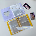 Miniatyrbillede 4 af 5: 80 lommer mini fotoalbum til Fujifilm Instax Mini 7s 8 8+ 9 25 26 50s 70 90 Instant Camera & Kpop Photocard Binder Holder Book (Lilla)