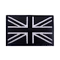 Miniatyrbillede 1 af 5: Taktisk britisk hvid sort Union Jack England Flag Storbritannien