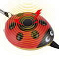 Pikkukuva 3 / 7: Henkilökohtainen puolustussuoja Beetle Alarm Keychain 130db Naisten hätävaroitin LED//+