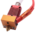 Miniatyrbillede 5 af 5: 3d-printer ekstruder monteret Mk8 Hot End Kit til Ender 3 / Ender 3 Pro med aluminium varmeblok