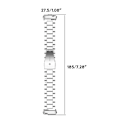 Miniatyrbild 3 av 5: Mjukt och bekvämt armband till RedMi Watch 3 Active/Lite Silver