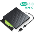 Pikkukuva 1 / 4: Ulkoinen CD/DVD-asema, Kingbox USB 3.0 Type C kevyt