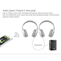 Miniatyrbilde 3 av 4: Original Ht Trådløst Bluetooth 4.1 Headset, Grå