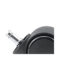 Miniatyrbilde 4 av 5: 5 stk 2 tommers svarte kontorstolhjul erstatning - Kontorstolhjul Heavy Duty erstatning for tregulv/teppe