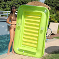 Miniatyrbild 5 av 5: Uppblåsbar solstol för pool, extra stor solstol för vuxna