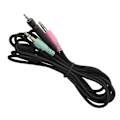 Pikkukuva 1 / 8: Pelikuulokkeiden kaapeli äänikaapeli sopii Sennheiser G4ME ONE/GAME ZERO/PC 373D/ GSP350 0.1